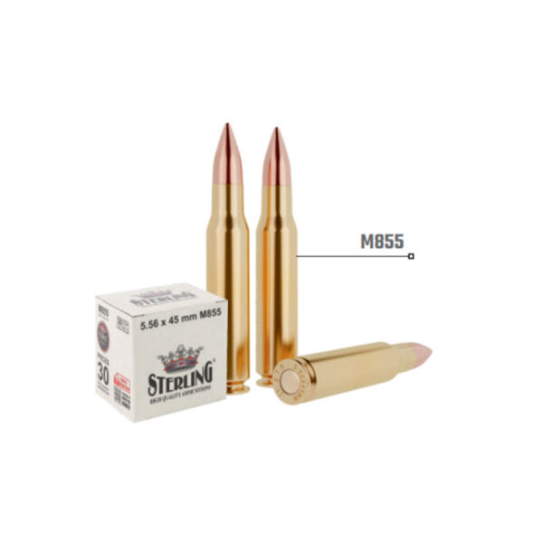 STERLING 5,56x45mm M855 Rifle Cartridge
